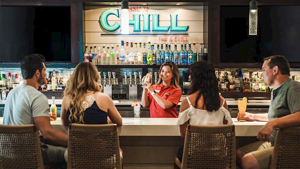 License To Chill Lobby Bar
